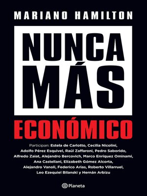cover image of Nunca más económico